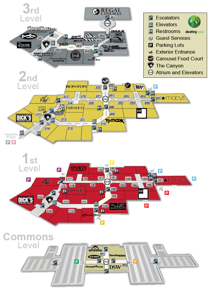 Destination Planner | Plan Your Destiny USA Experience