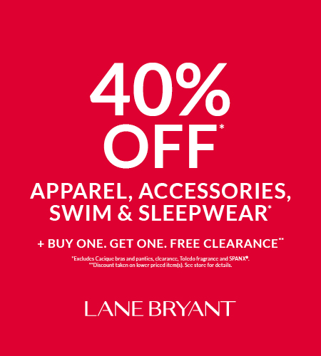 40% Off Apparel, Accessories & Sleepwear/All Cacique Bras Buy One