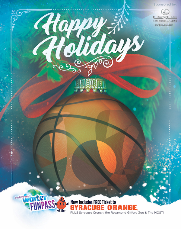 Christmas Basketball Ticket Gift Voucher