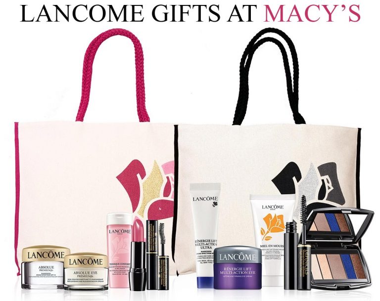 Macy’s Lancôme FREE 6 piece gift! Destiny USA