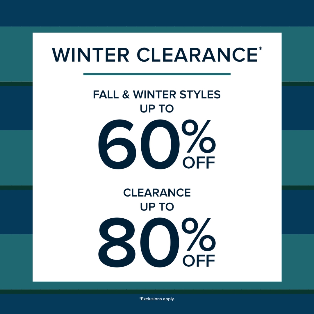 Brooks Brothers Winter Clearance 1080x1080 EN