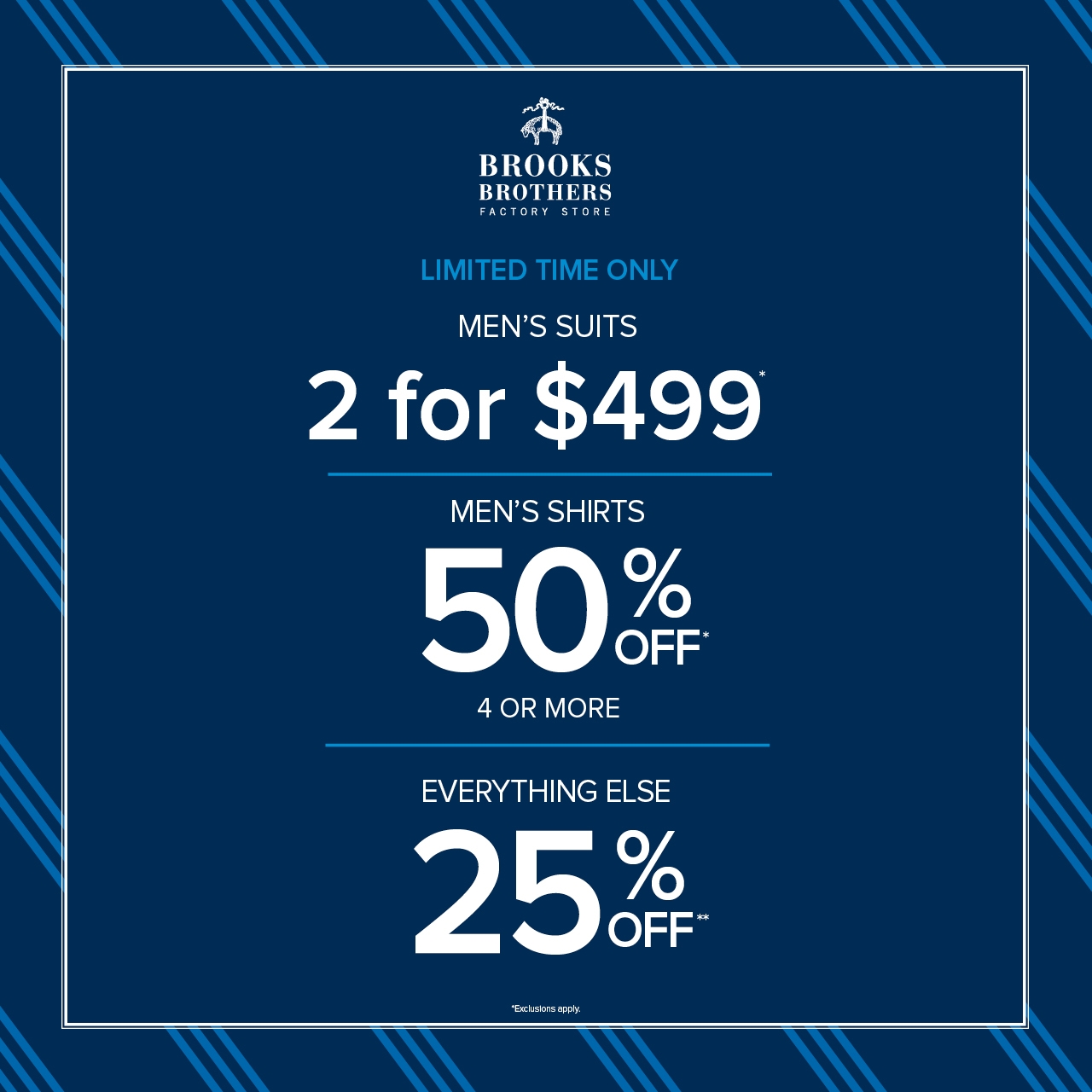 Brooks Brothers Limited Time Only 1280x1280 EN