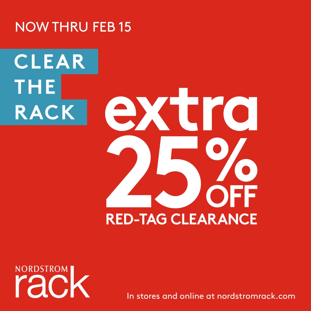 Nordstrom Rack Clear The Rack at Nordstrom Rack Now thru February 15th 1080x1080 EN