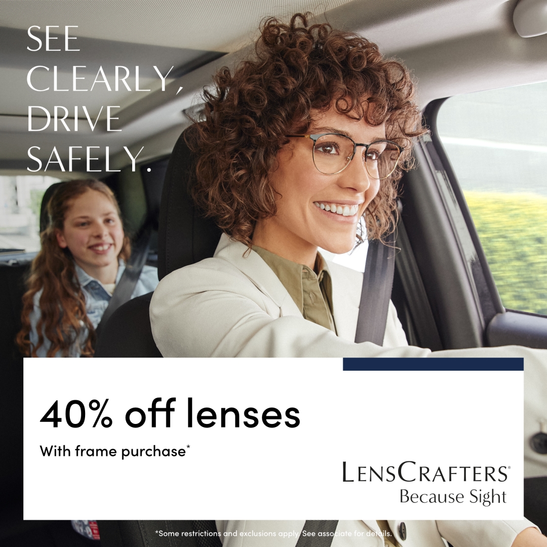 LensCrafters See clearly drive safely 1080x1080 EN