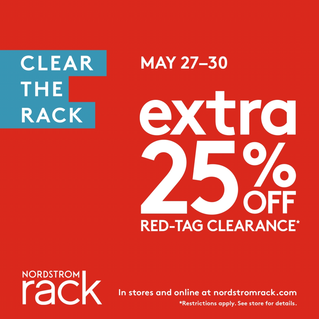 Nordstrom Rack MAY 27 30 CLEAR THE RACK 1080x1080 EN