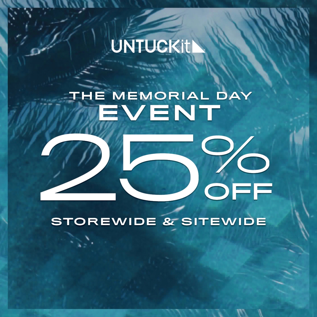 UNTUCKit Memorial Day Event 1080x1080 EN