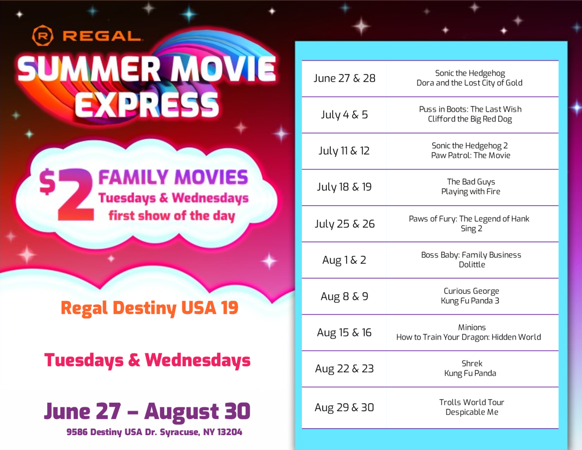 2 Summer Movie Express Returns Destiny USA