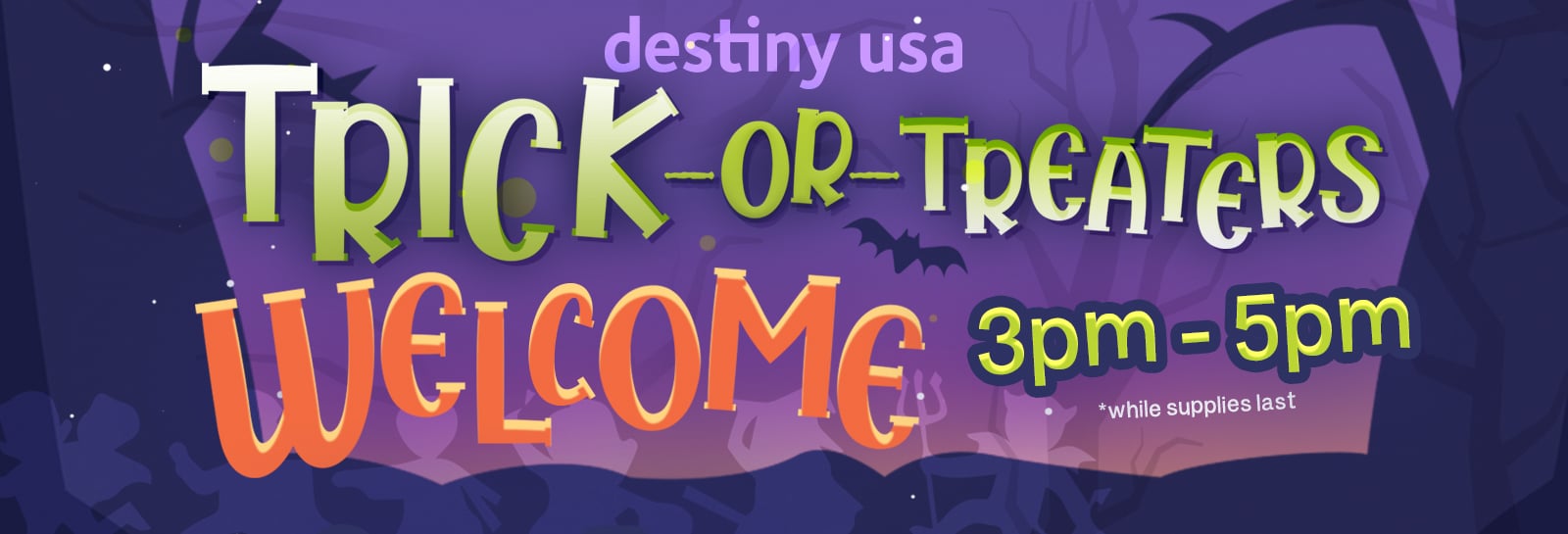 trick or treaters welcome blog