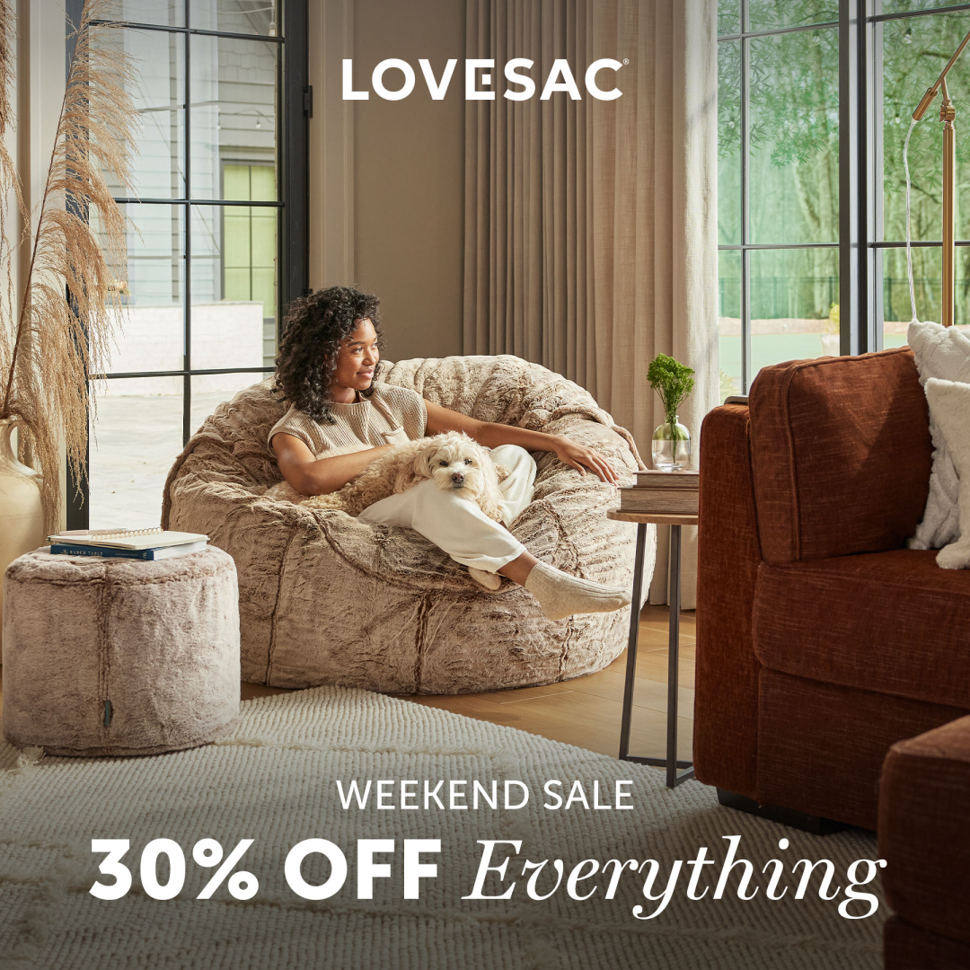Lovesac Campaign 121 Weekend Sale EN 1080x1080 2