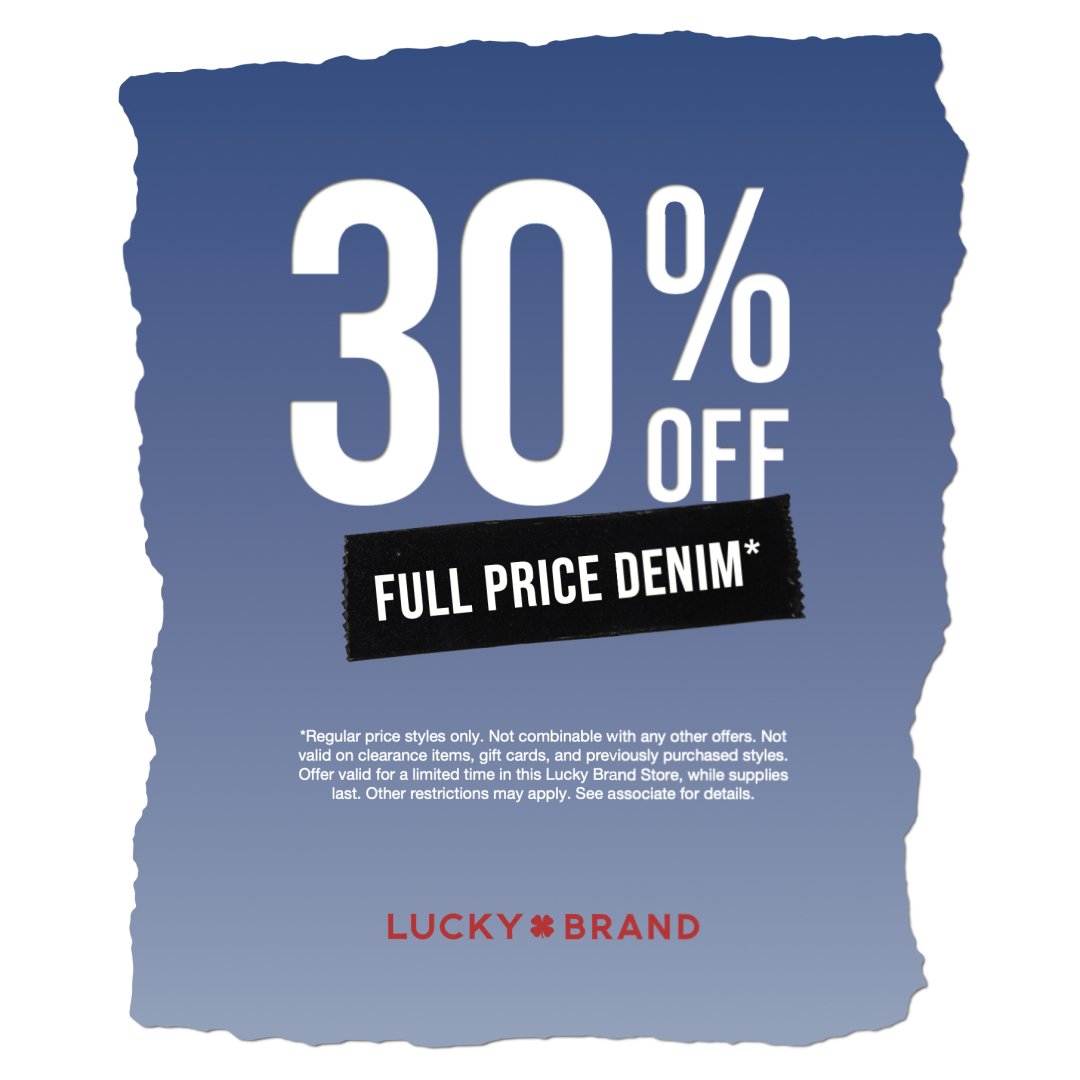 Lucky Brand Campaign 250 30 Off Full Price Denim EN 1080x1080 1