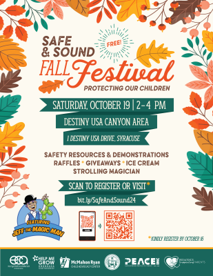 2024 Safe Sound Fall Festival Flyer