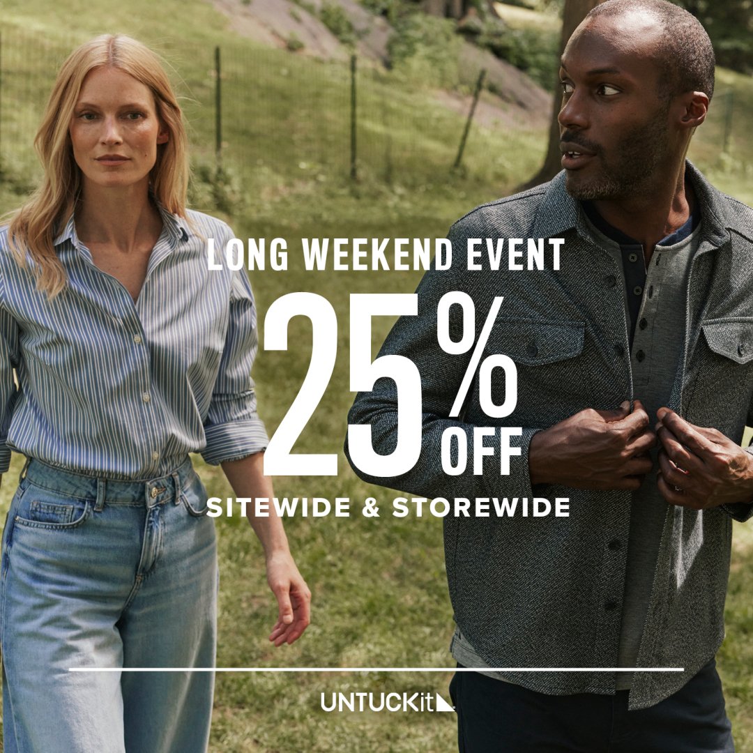 UNTUCKit Campaign 207 Long Weekend Event EN 1080x1080 1