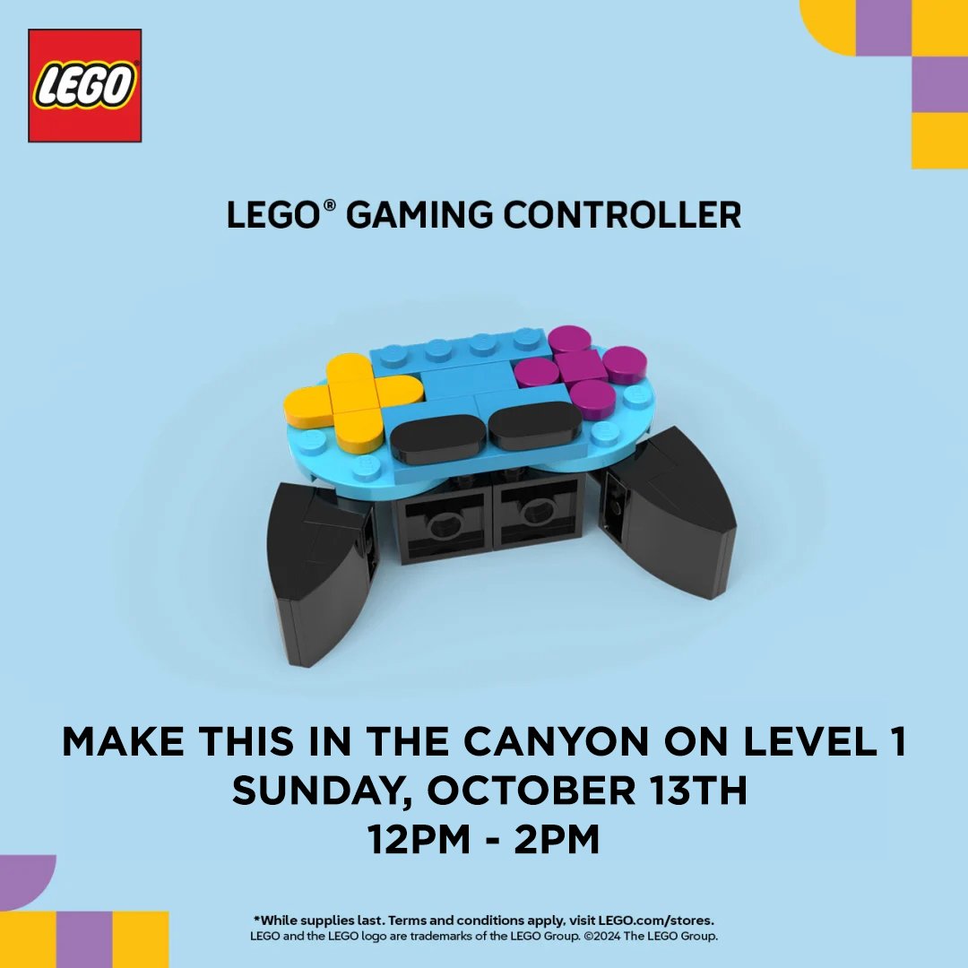 lego 10 13 event