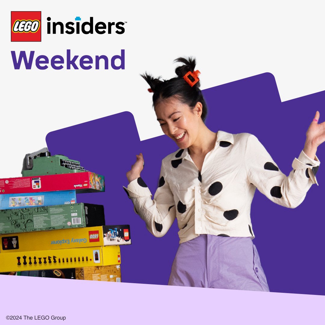 LEGO Campaign 96 LEGO® Insiders Weekend is Coming EN 1080x1080 1