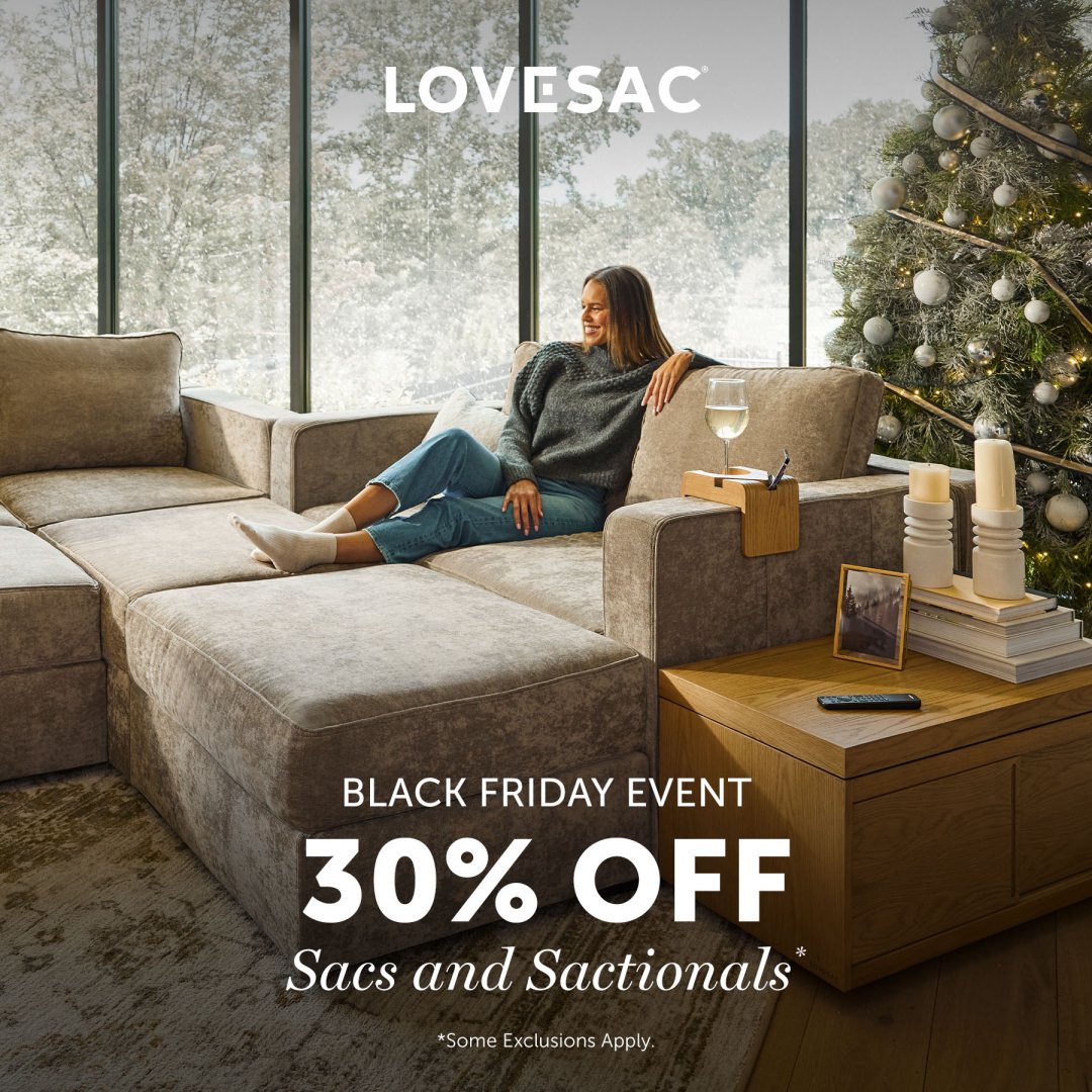 Lovesac Campaign 129 Black Friday Event EN 1080x1080 1