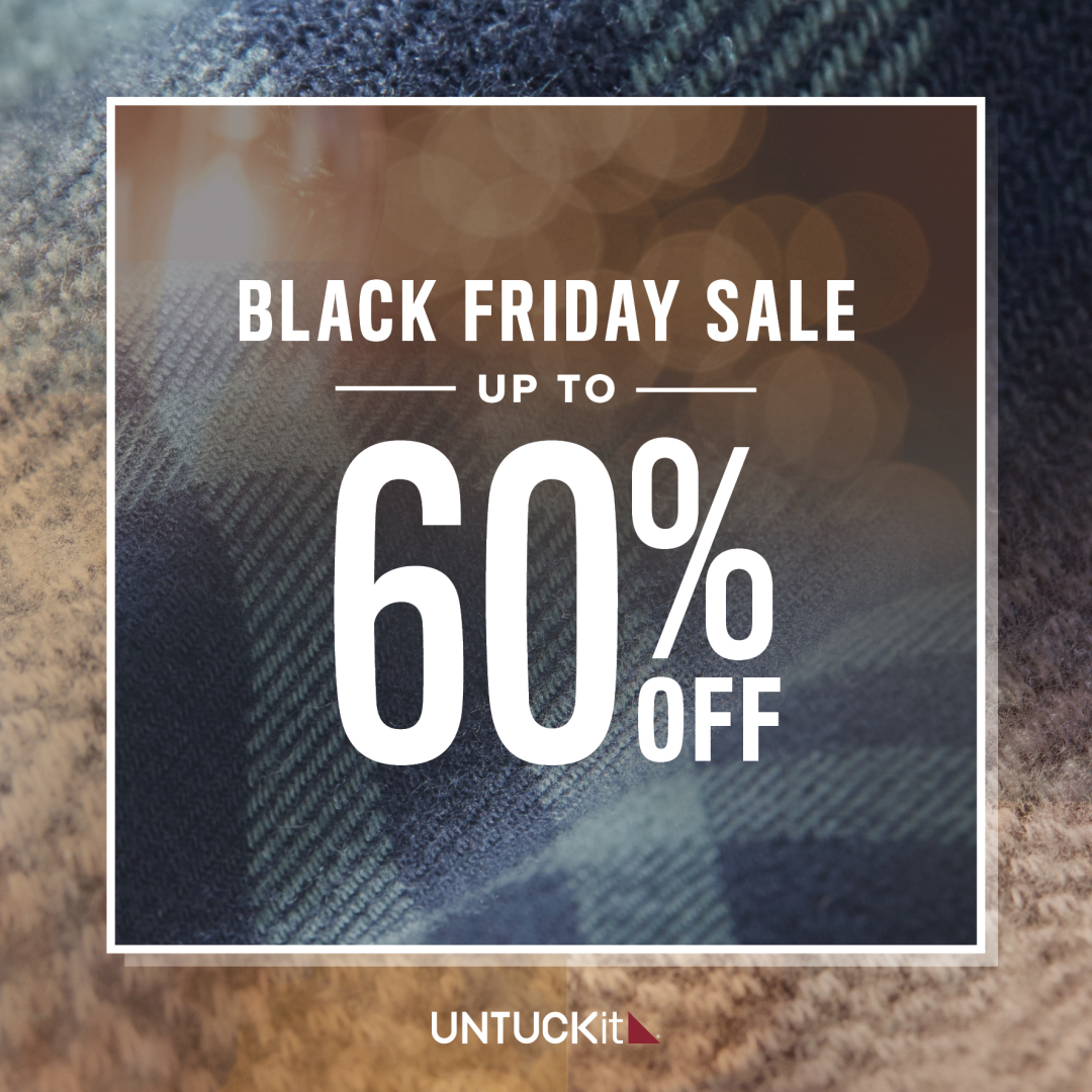 UNTUCKit Campaign 214 Black Friday Sale EN 1080x1080 2