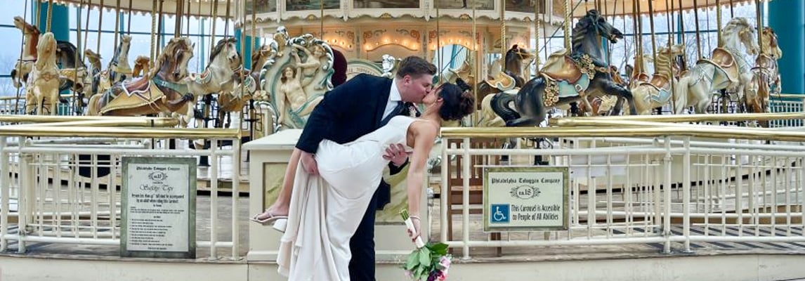 carousel wedding